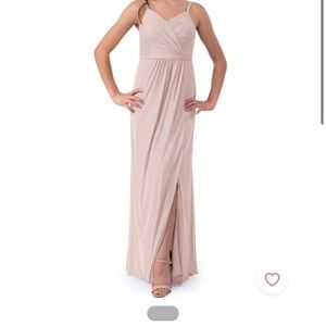 Azazie luxe JBD dusty rose